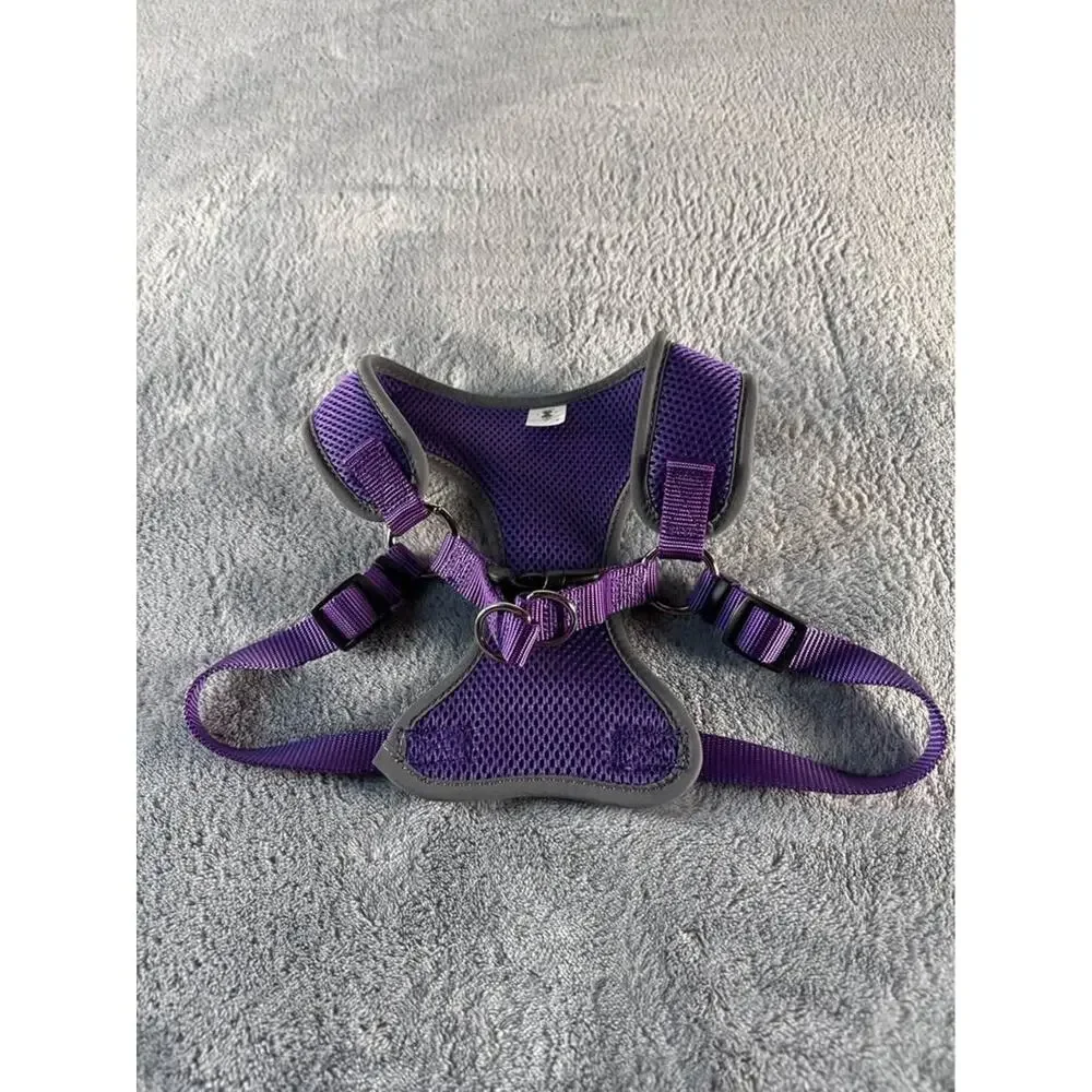 🐶NEW W/O tags- Coastal purple dog harness size MEDIUM